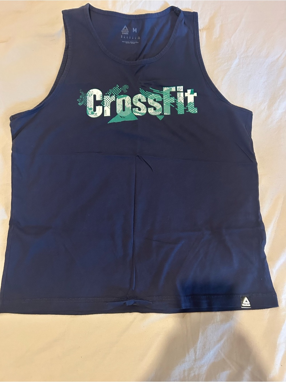 Reebok Men's Navy CrossFit Tank